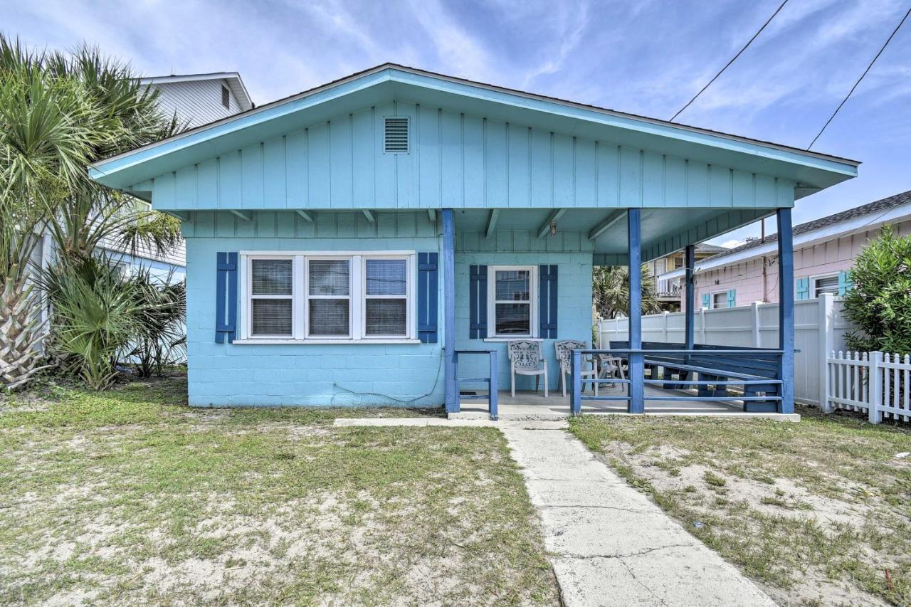 Bright Myrtle Beach Bungalow Steps To The Beach! Exteriér fotografie