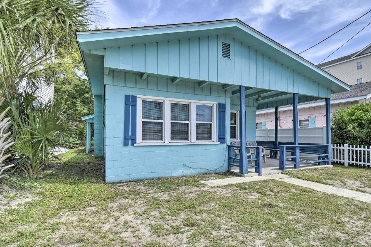 Bright Myrtle Beach Bungalow Steps To The Beach! Exteriér fotografie