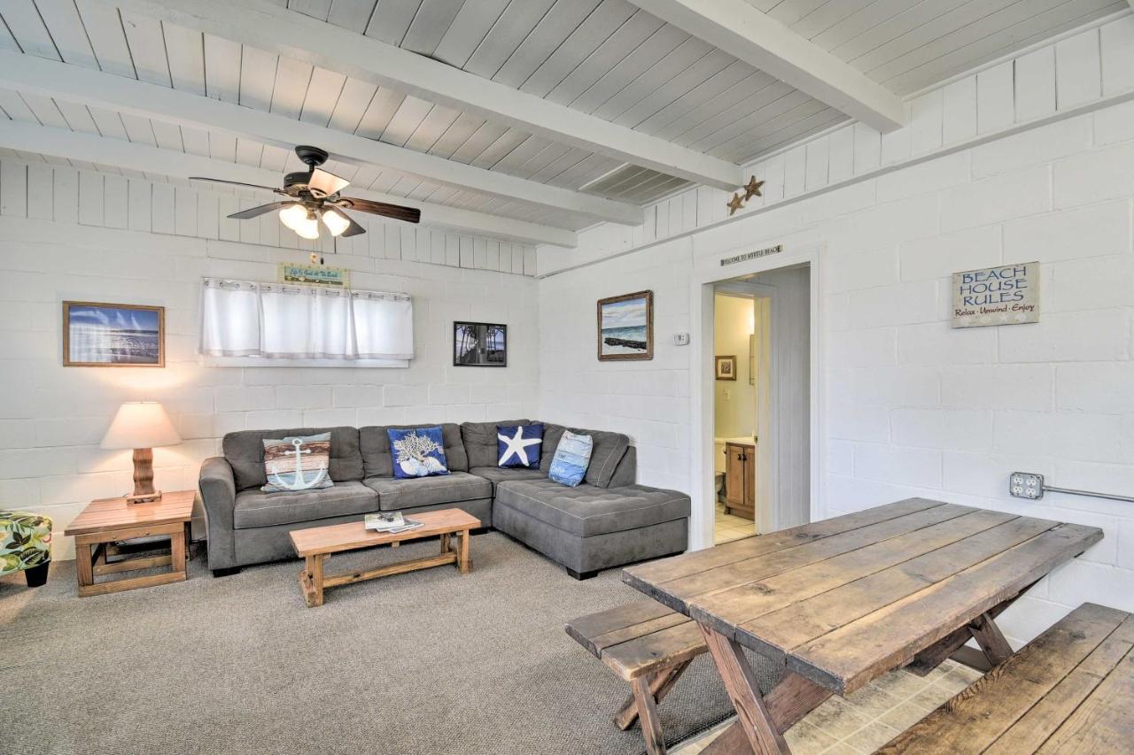 Bright Myrtle Beach Bungalow Steps To The Beach! Exteriér fotografie