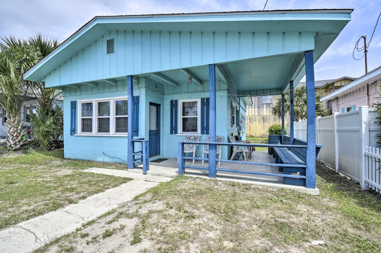 Bright Myrtle Beach Bungalow Steps To The Beach! Exteriér fotografie